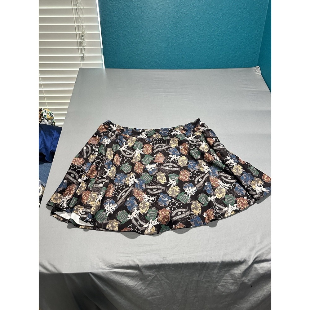 Torrid Harry Potter Black‎ Skater Skirt 4